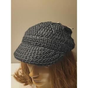 Pistil Womens Crochet Hat Black